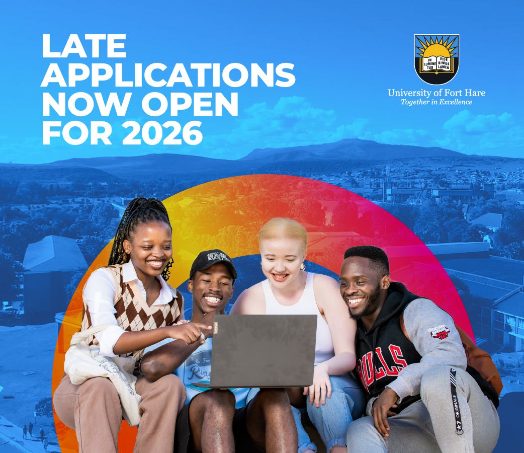 University of Fort Hare Late Applications for 2026 Now Open